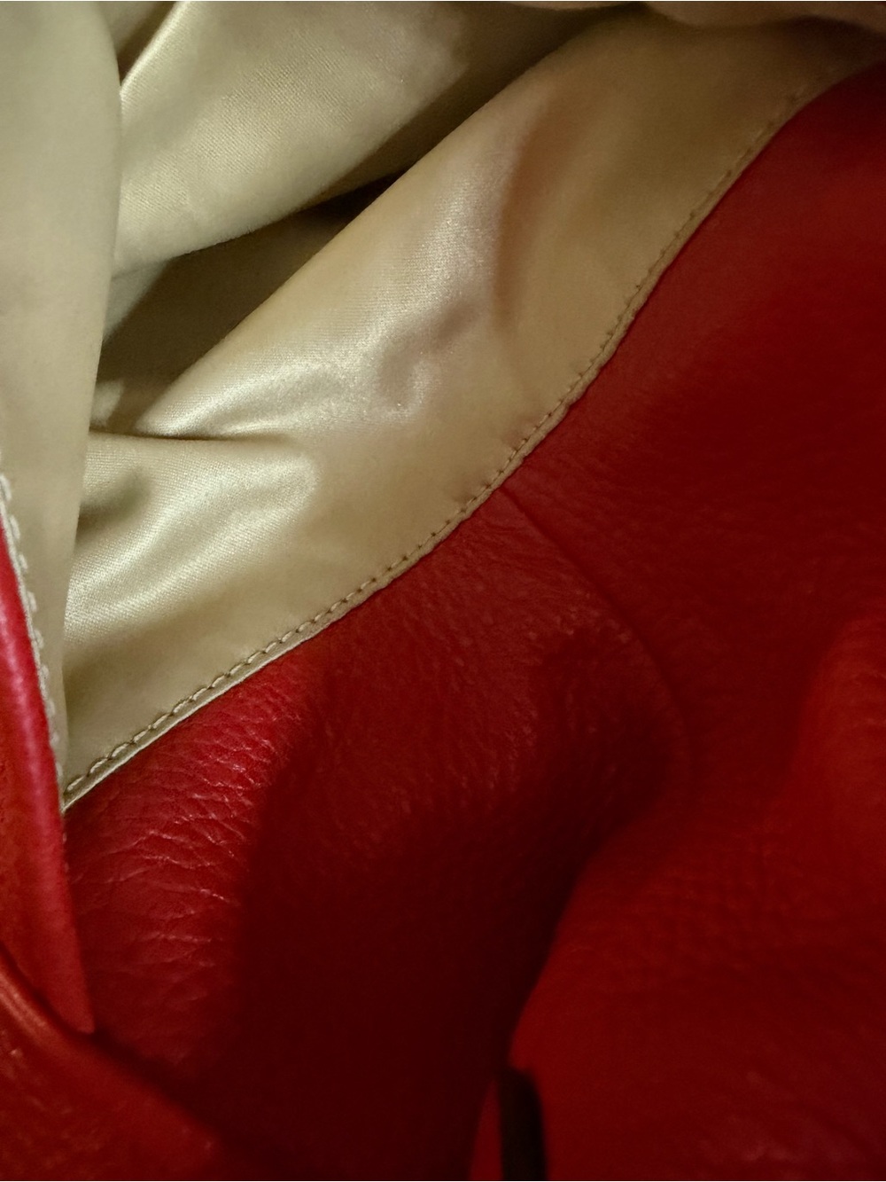 Coach Pebbled Leather Top Handle /Shoulder / Crossbody Bag – Paprika - Picture 12 of 15